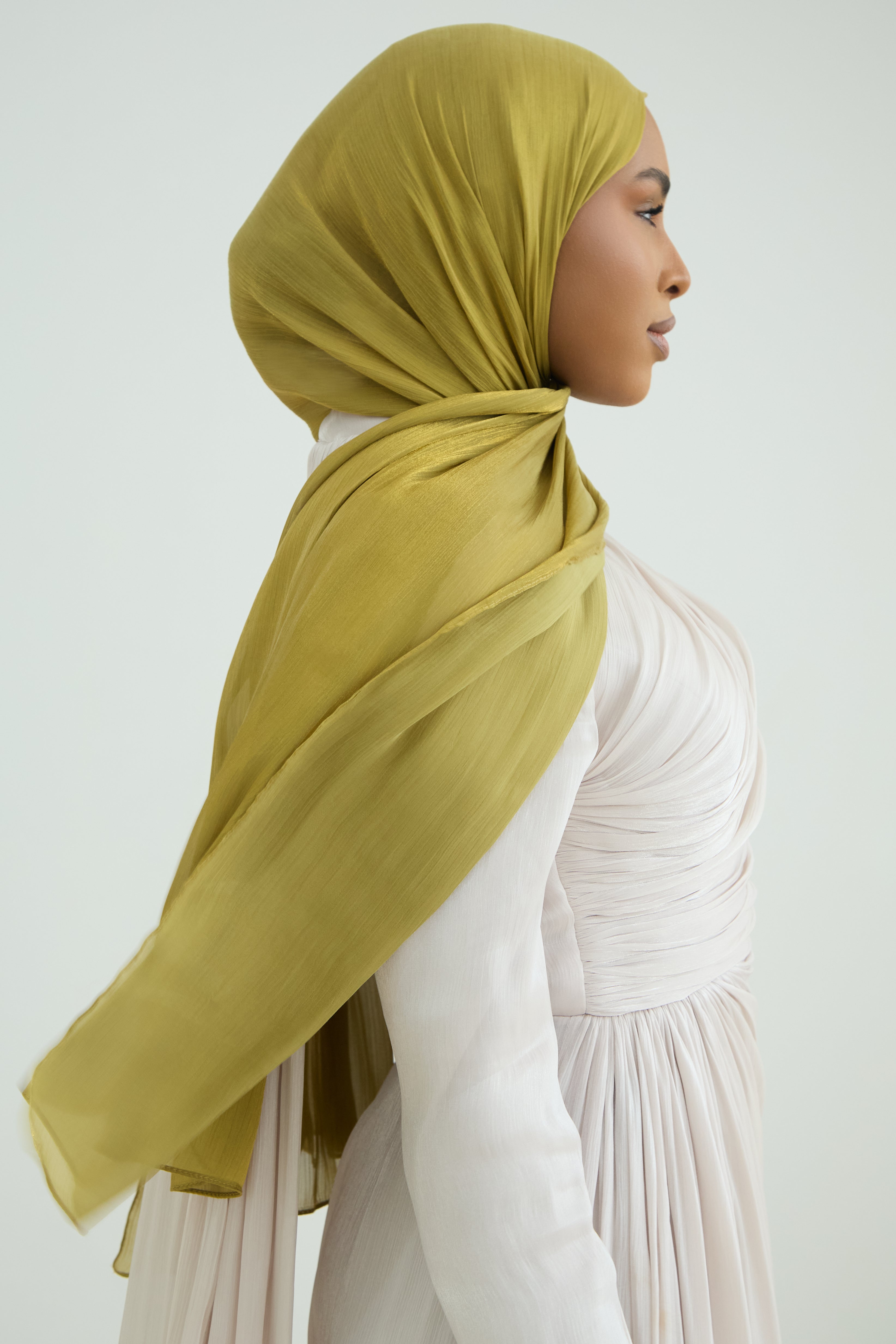 Organza Hijab - Lime