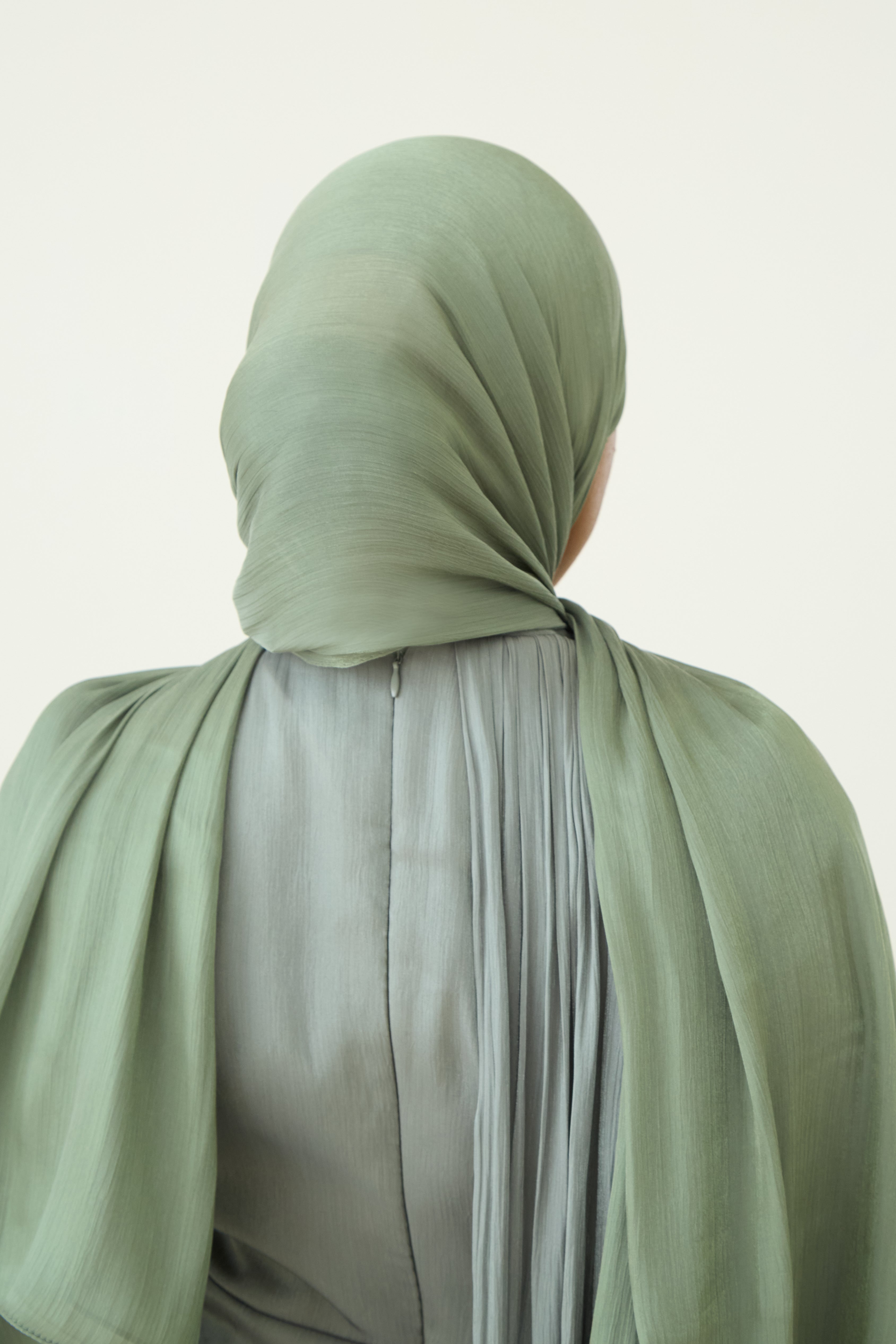 Organza Hijab - Olive